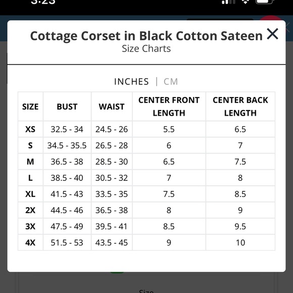 Cottage Witch Corset by La Femme en Noir 4x - Picture 2 of 5